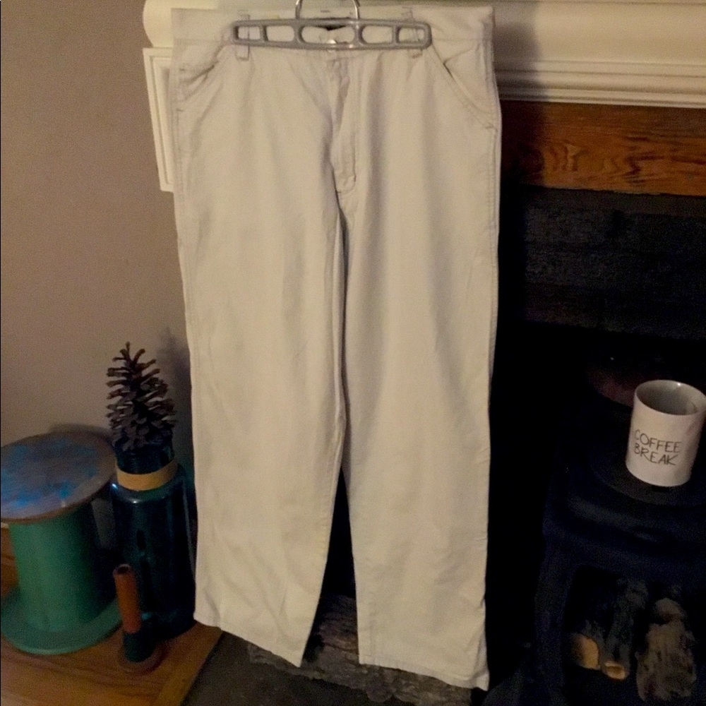 Men’s Structure cargo khaki pants